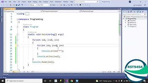C# Pattern Programming || C# Star Pattern User Input || C# Programming in Hindi || #biharideveloper