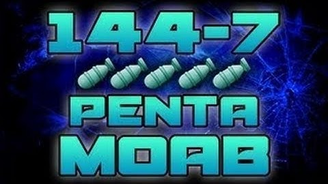 MW3 PENTA MOAB!! 5 MOABS by 1 Player in 1 Game