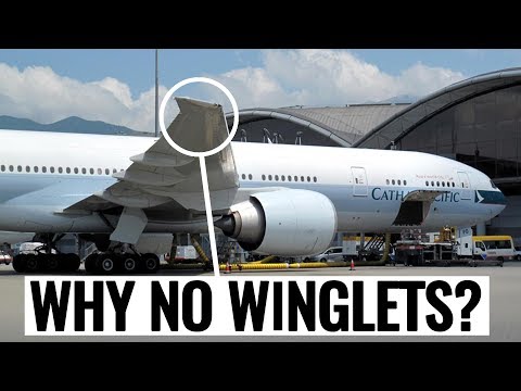 Vidéo: Pourquoi le 777 n'a-t-il pas de winglets ?