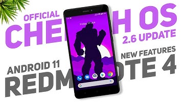 Cherish OS 2.6 Official Update For Redmi Note 4 | Android 11 | Redesign And Added New Features