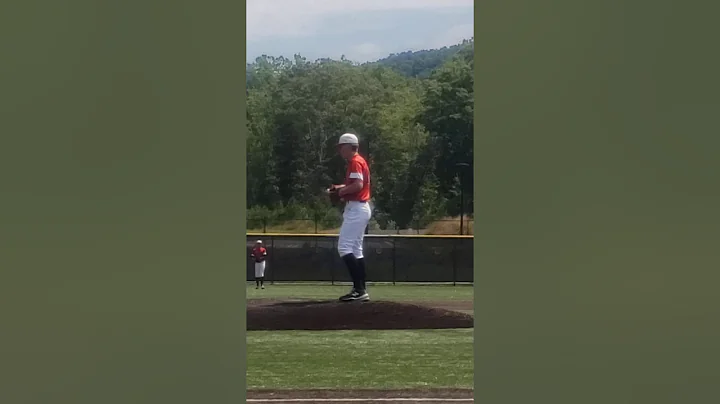 Joseph Garrison pitching summer 2020