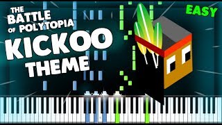 KICKOO TRIBE MUSIC - The Battle of Polytopia - EASY PIANO TUTORIAL