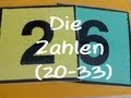 Learn German: Die Zahlen (20-33)