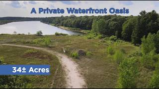 34± Acres Waterfront Land for Sale in Central Michigan | Parcel C