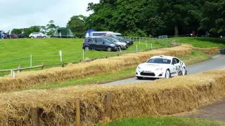 Will Corry driving Rally Prep's GT86 at Cholmondeley Pageant of Power