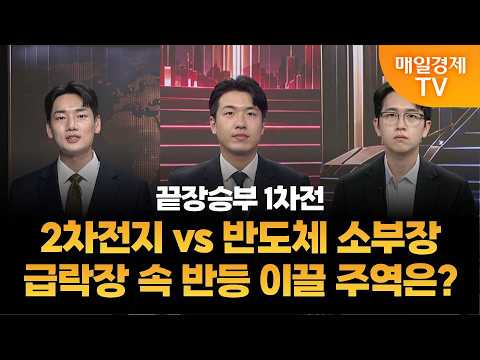 [The Closer: Head-to-Head] Round 1 Showdown: Secondary Batteries vs. Semiconductor Materials & Eq...
