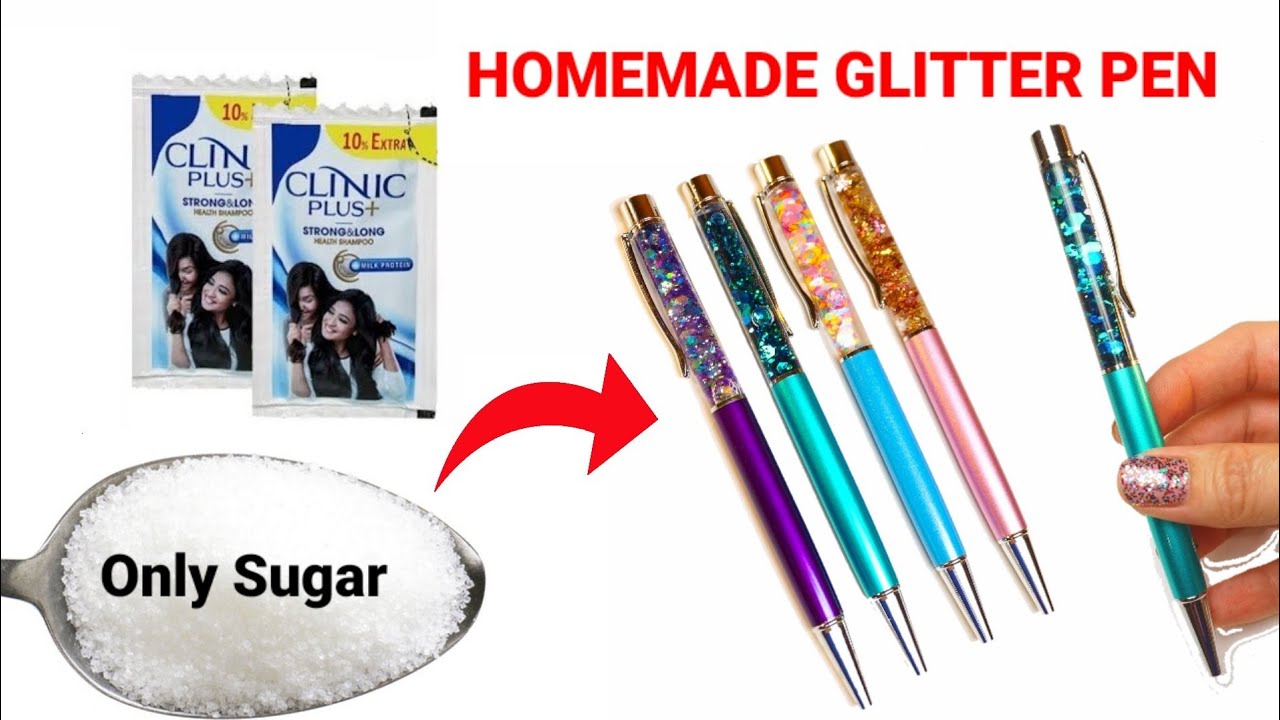 Homemade glitter pen Clearance