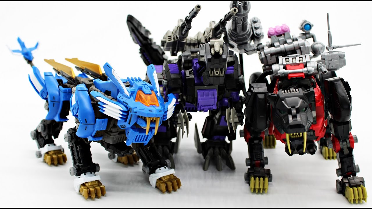My thoughts on three of the new 1/100 RMZ Takara Tomy Zoids