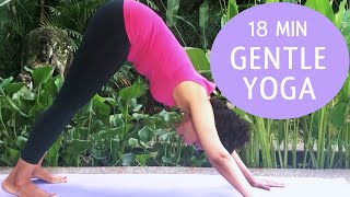 18 MINUTE GENTLE YOGA SEQUENCE - Release Morning Stiffness - Gentle Yoga For Beginners -TARGET YOGA