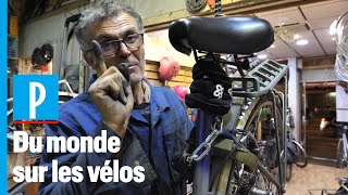 Grève : les réparateurs de vélo sont débordés