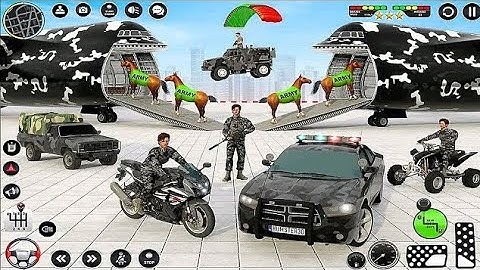 Transformers Dolphin Robot Car Battle Saving City: Red Robot Wars - Android iOS Gameplay