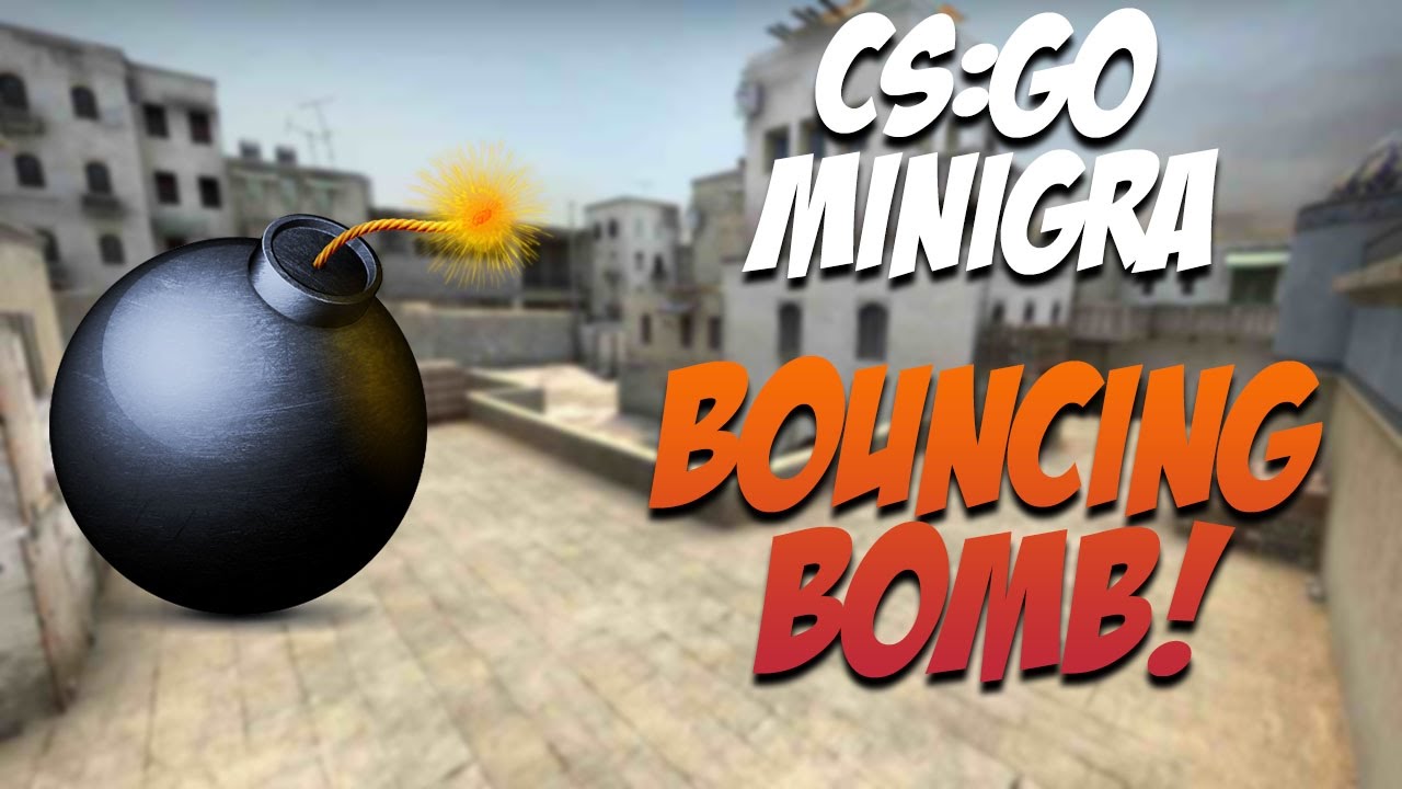 CS:GO MINIGRA - Bouncing Bomb! | Vertez vs HayPad - YouTube