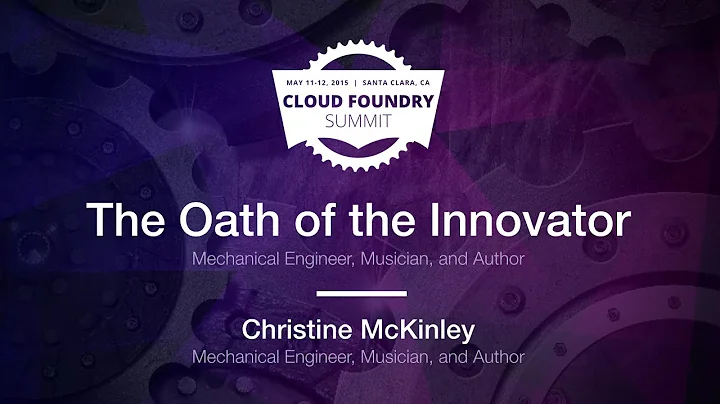 Keynote: The Oath of the Innovator: Mechanical Eng...