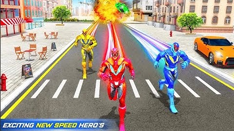 Grand Police Robot Speed Hero City Cop Robot Games Centaurus Games