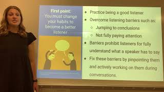 Ava Crisp- Interpersonal Process Speech