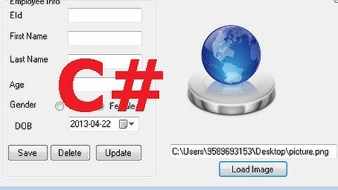 C# Tutorial 39:  Insert image in the database Part 1