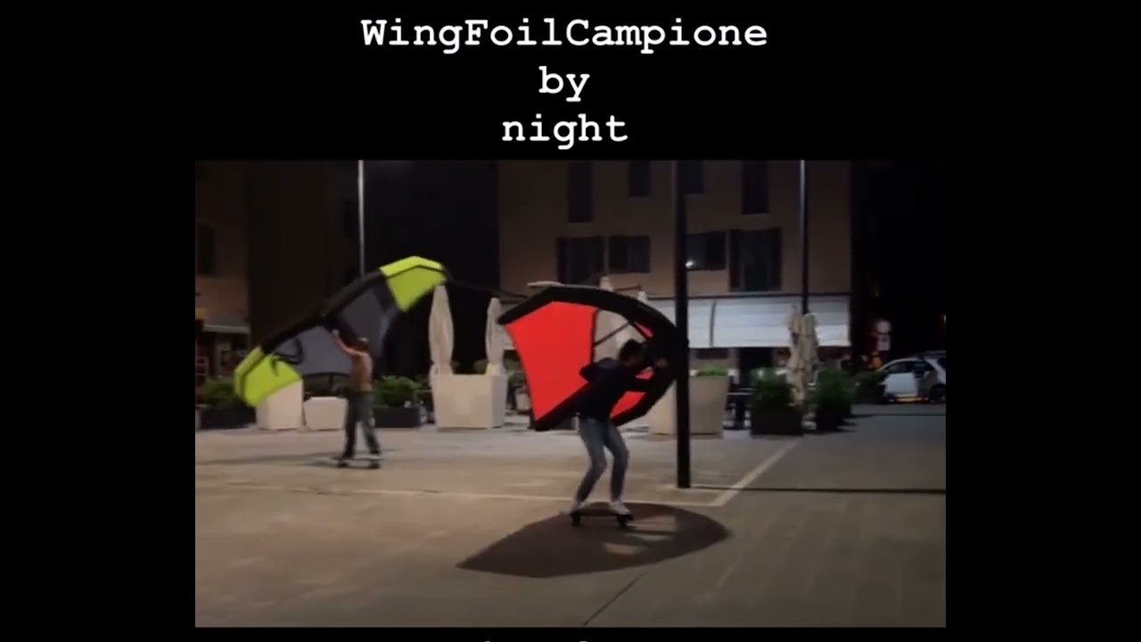Wing Skate event held in Campione - Italy