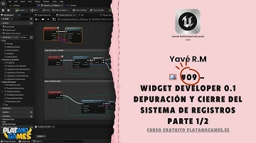 #9 – Widget Developer 0.1 - Parte 1/2 – Depuración y cierre del sistema de registros