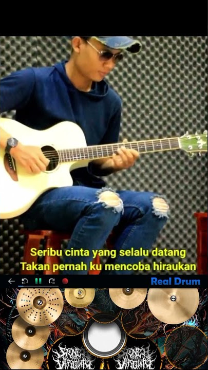 cover real drum , majapahit , selembut salju