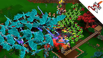 8 Bit Hordes - 4v4 FLANK ATTACKS | Multiplayer Gameplay