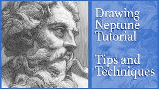 Sharing My Sketching Tips and Techniques While Drawing Neptune