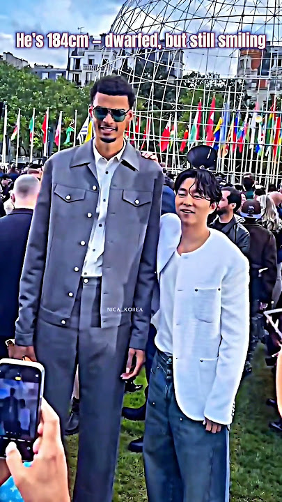 Gong Yoo's height is 184 cm😍🤩 #gongyoo #gongyooedit #gongyooactor #kdrama #squidgame2  #gongyoofans