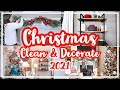 Clean and Decorate with me for Christmas 2021 #2 | Living Room Decor | Dining Room Decor | Zulily