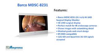 Barco MDSC-8231 (31 inch) 4K UHD Surgical Display Sales | Service | Repair | Exchange | Replacement