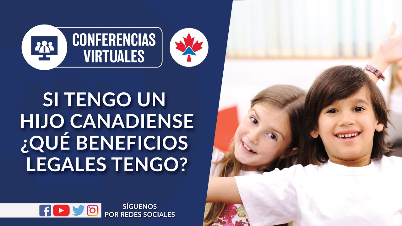 ¿Qué pasa si tengo un hijo en Canadá y no soy residente