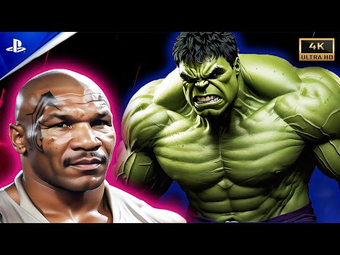 Mike Tyson vs The Incredible Hulk UFC 5 | Hulk Smash vs Tyson Tank