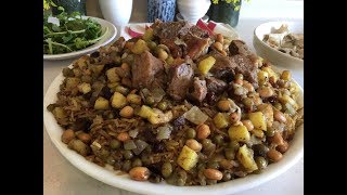 برياني اللحم ( من مطبخ ام عمار للاكلات العراقية )