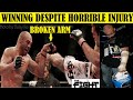 Top 10 MMA Fighters Winning With Severe Injury