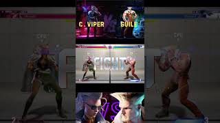 Military Legends Collide! C.Viper vs Guile Turns the Arena into a Warzone