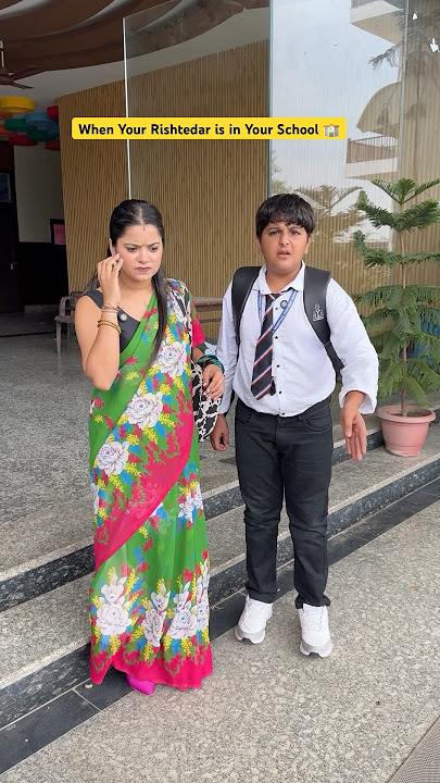 When Your Rishtedar is in Your School 🏫 #shorts #ytshorts #teacher #sejalgabashorts