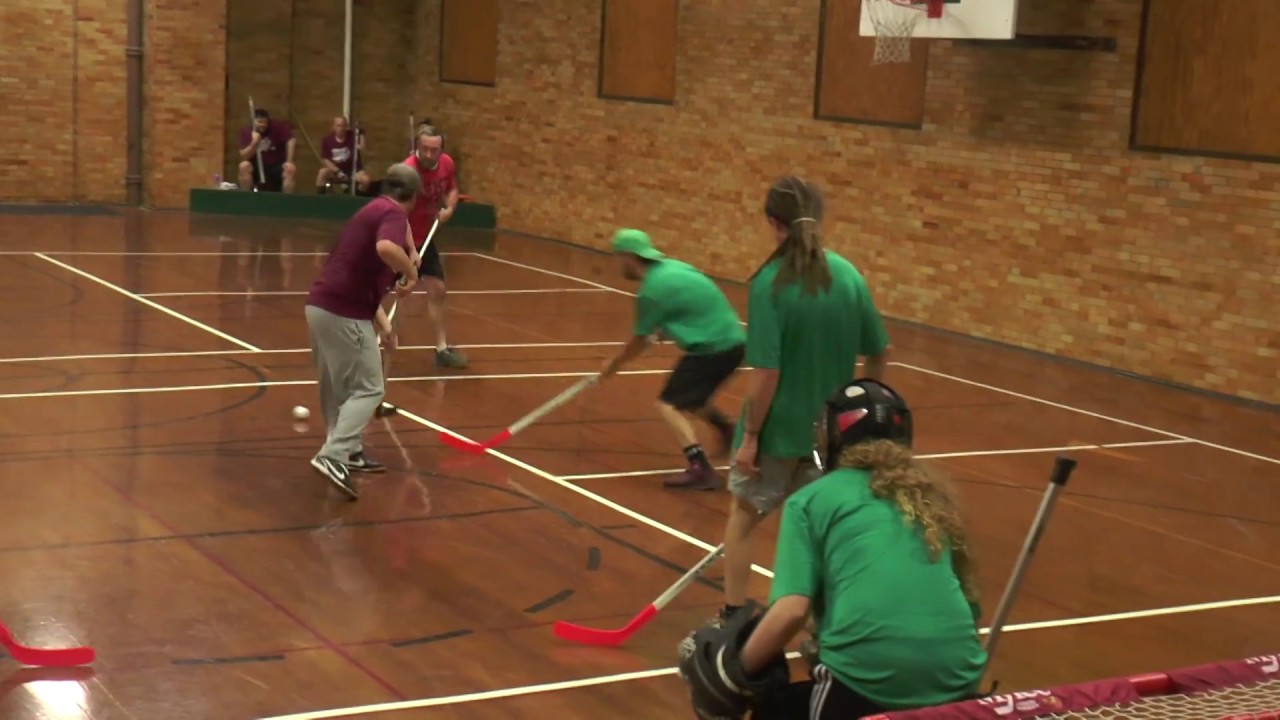 Vermont Floor Hockey Play Of The Month For January 2018 Youtube