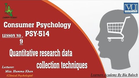 Consumer Psychology (PSY514)VU Urdu | Lecture No.09 | Learners Academy By Bia Baloch