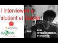 Interview saxion students of their experience  good or bad  