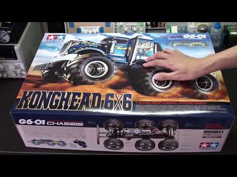 ラジコンTamiya Konghead 6x6 RCトラック 6WD 完成品 Tamiya 58646 1:18 Konghead 6x6 / Tamiya USA