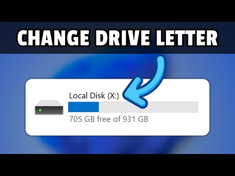 How to change a drive letter in Windows 11