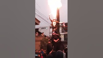 Atraksi Sembur Api Reog Singo Mbalelo Part 2 #shorts #reogponorogo #reog #singombalelo #modosio2022