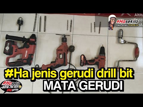 Video: Latihan SDS-plus: Untuk Konkrit, Kayu Dan Logam, Pemilihan Gerudi Untuk Tukul Putar