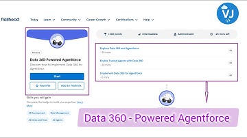 🚀 Data 360-Powered Agentforce | Build Trusted AI Agents in Salesforce (Trailhead 2025)
