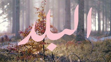 سورة البلد لفضيلة الشيخ ماهر المعيقلي مع اصوات المطر راحة نفسية