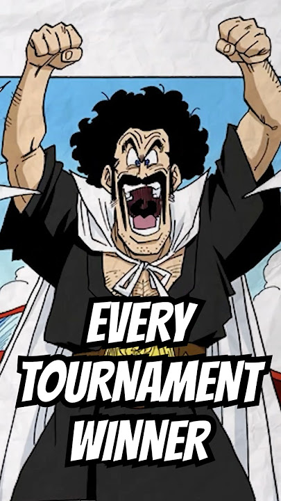 Every Tournament Winner in Dragon Ball!