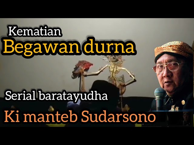 gugurnya sang begawan durna // Ki manteb Sudarsono class=