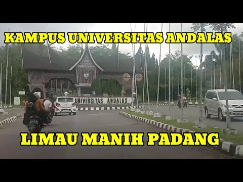 Perjalanan menuju kampus unand limau manih Padang