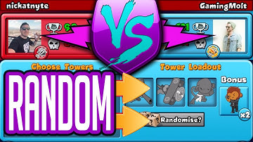 Bloons TD Battles :: RANDOM TOWERS IN ARENA :: HOW DOES IT TURN OUT!