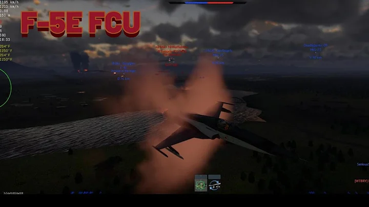 War Thunder F-5E FCU