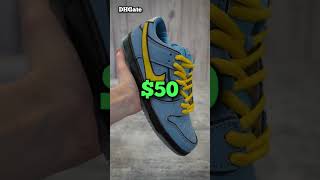 Powerpuff Girls Bubbles Sb Dunk Comparison