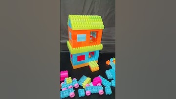 Satisfying DIy Lego Big House/ASMR Building Blocks #buildingblocks #shortvideo #shorts#short